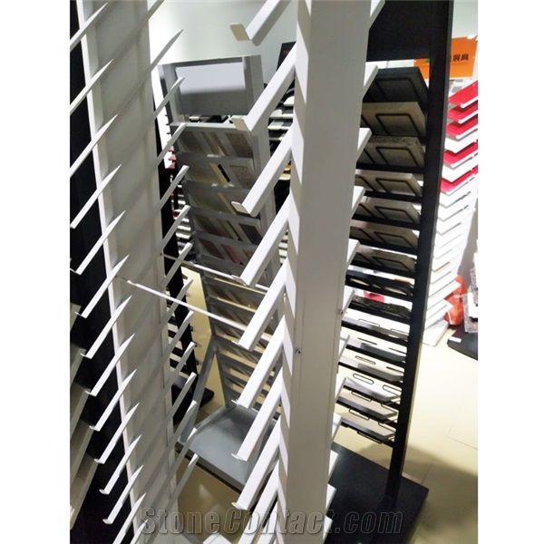 Stone Tile Tower Displays for Granite&Quartz