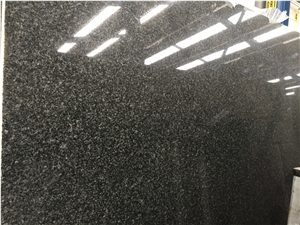 Nari Black Granite Slabs- Coarse Grain