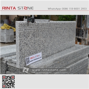 G623 Granite Rose Beta Silver Stone Stairs Step Risers
