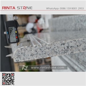 G623 Granite Rose Beta Silver Stone Stairs Step Risers