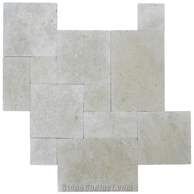 Ivory Travertine Swimming Pool Pavers
