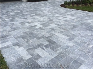 Sky Blue Marble Tumbled Pattern Pavement