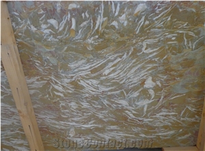 Golden Rriver Marble Slabs, Italy Gold Marble