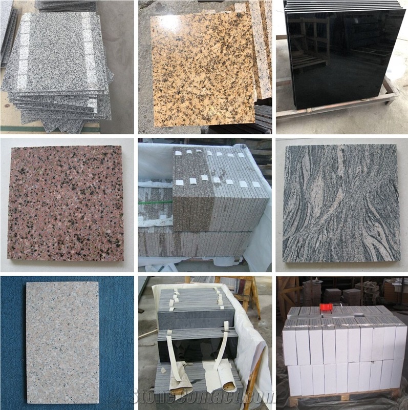 China Polished Granite Tiles For Flooring And Wall