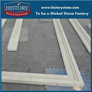 Cream Bello Limestone Window Surround
