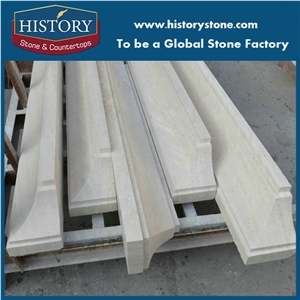 Cream Bello Limestone Window Surrounding