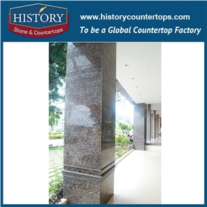 Granite Stone Column Wall Cladding Veneer Columns