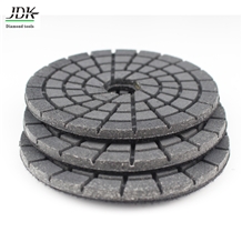 4" Diamond Black Buff Polishing Pads for Granite