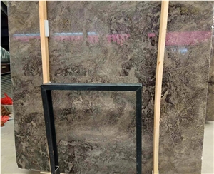 Good Looking Wall and Floor Moon Grey Marble Slab