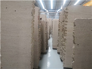 Beige Sandstone Slab Big Slab for Wall and Floor