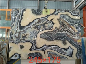 Black Dragon Onyx Back Lighting for Wall Floor