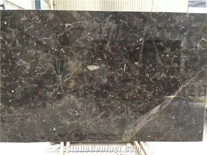 China Irish Brown Marble Slab Polished Tiles
