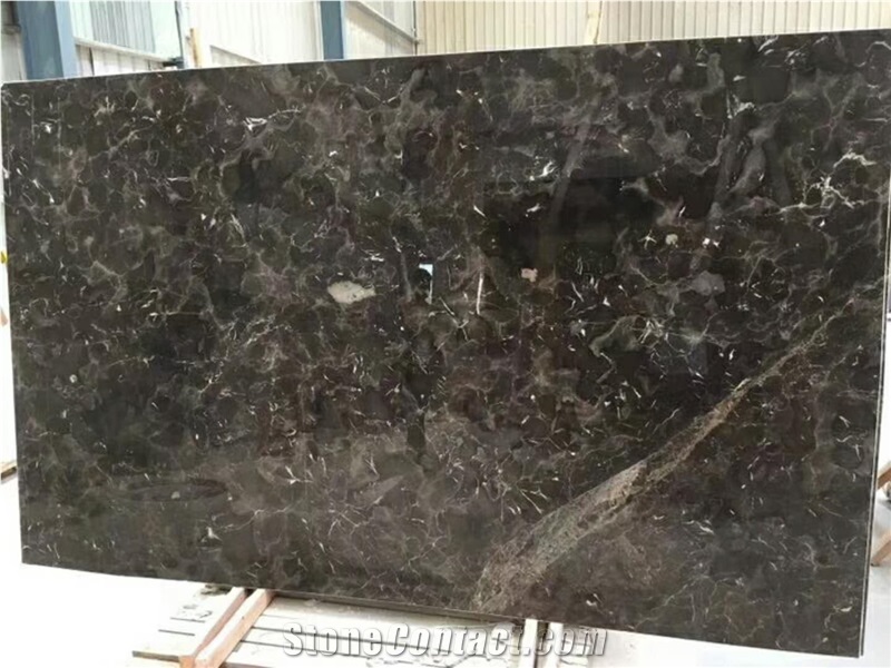 China Irish Brown Marble Slab Polished Tiles