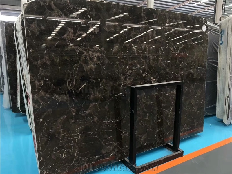 China Irish Brown Marble Slab Polished Tiles