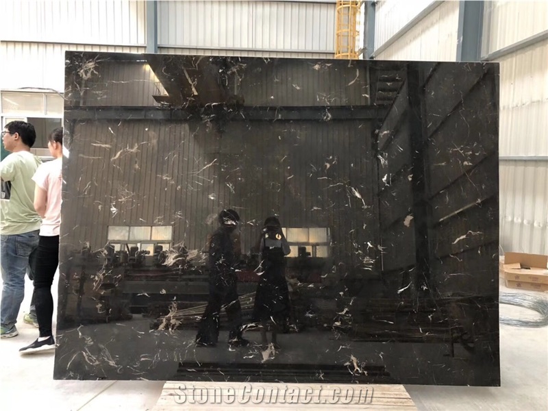 China Irish Brown Marble Slab Polished Tiles