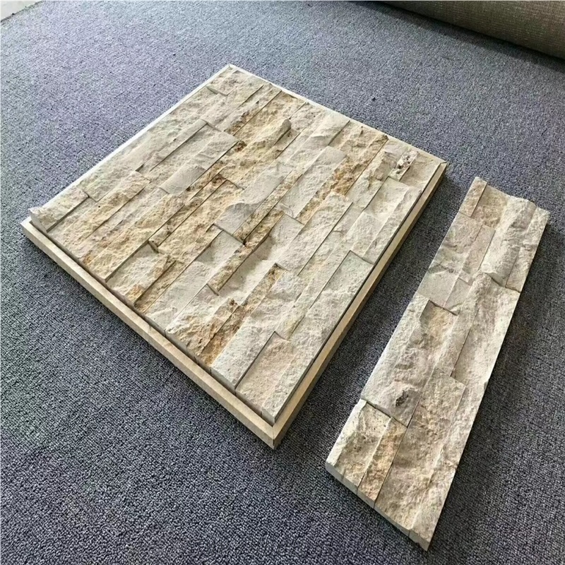 3d Strip Limestone Marble Stone Mosaic