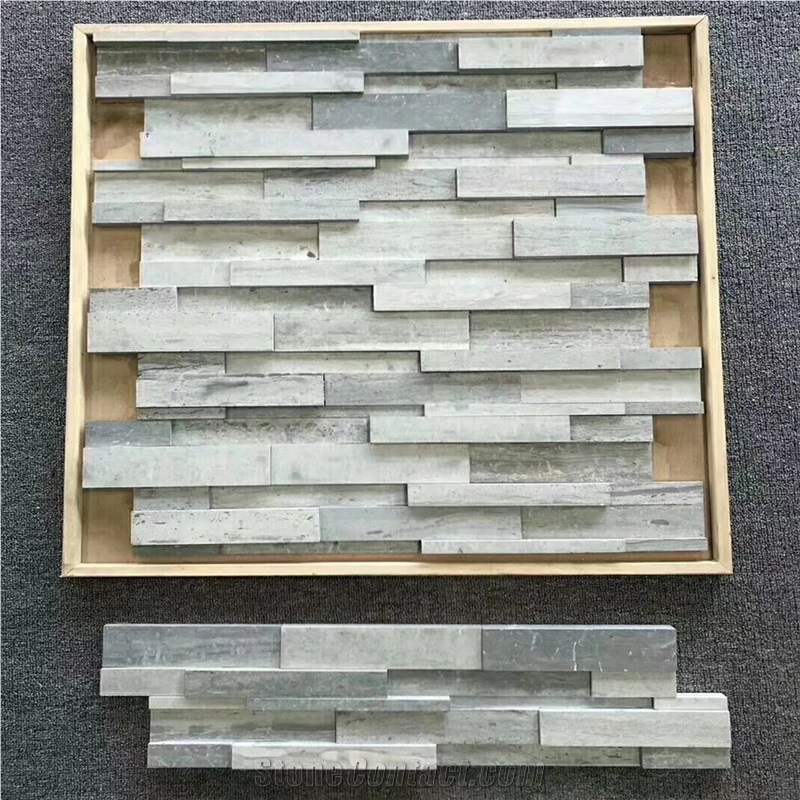 3d Strip Limestone Marble Stone Mosaic