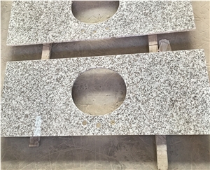 G439 Pauline Grey Granite Bath Tops