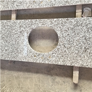 G439 Pauline Grey Granite Bath Tops