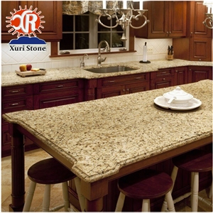 High Quality Oro Brazil Yellow Granite Countertop