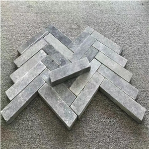 Light Blue Limestone Outdoor Floor Mosaic