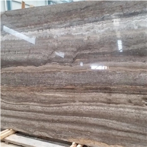 Silver Grey Travertine Slabs, Wall Tiles Cladding