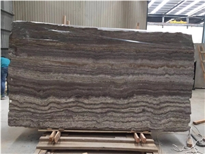 Silver Grey Travertine Slabs, Wall Tiles Cladding