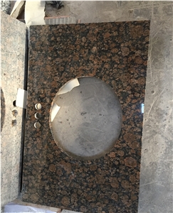 Tan Brown Granite Vanity Tops
