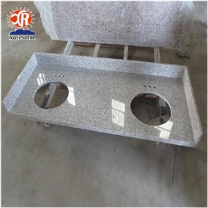White Granite G655 Bathroom Countertops
