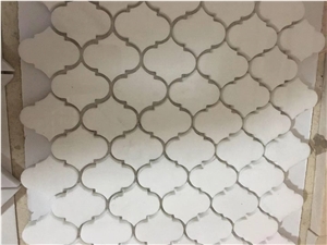 White Quartz Mosaic Lantern