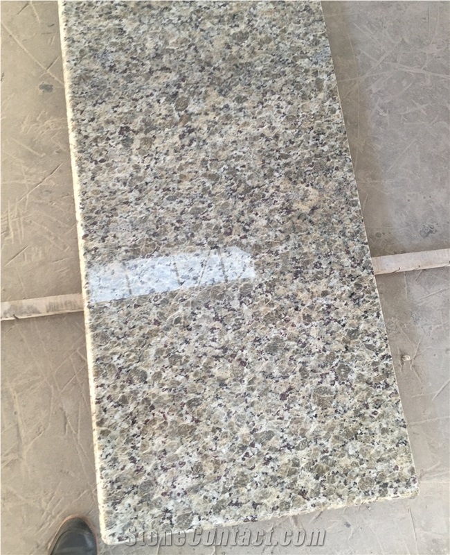 Yellow Bufferfly Granite Bathroom Top