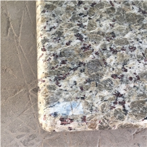 Yellow Bufferfly Granite Bathroom Top