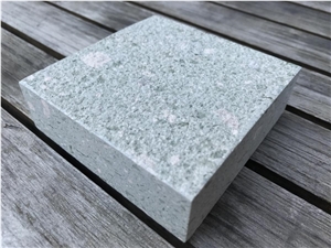 Green Tiles Tuff Swimming Pool Curb