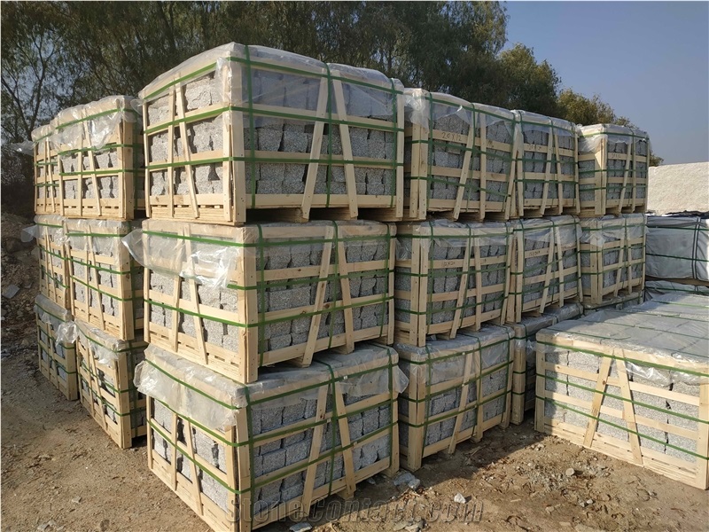 Dalian G603 Grey Granite Cobble Stone