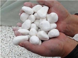 Decoration Snow White Pebbles