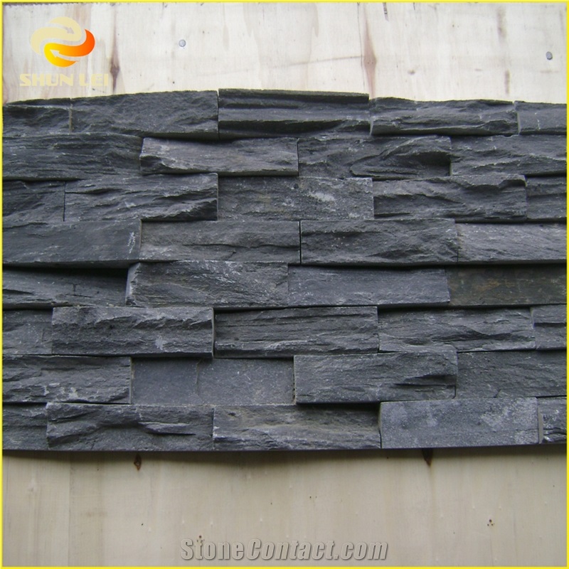 Natural Grey Slate Stone Cladding Wall Tile