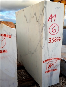 White Calacatta Portugal Marble Blocks