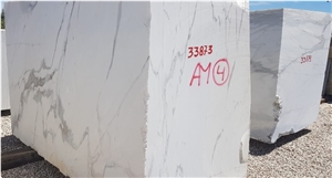 White Calacatta Portugal Marble Blocks
