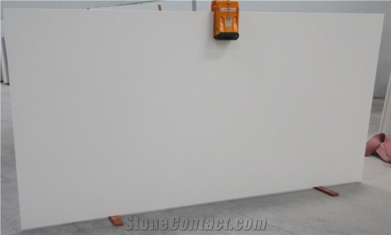 Crystal White Quartz Slab