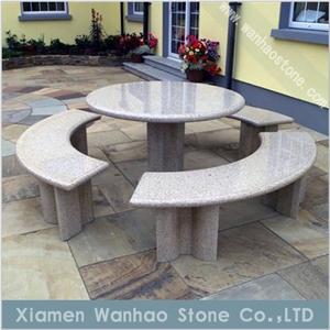 China Granite Table Garden Furniture Bench China Granite Table Garden Furniture Bench