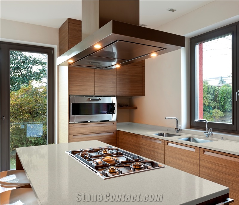 1103 Snow Flake Quartz Slabs - Engineered Stone