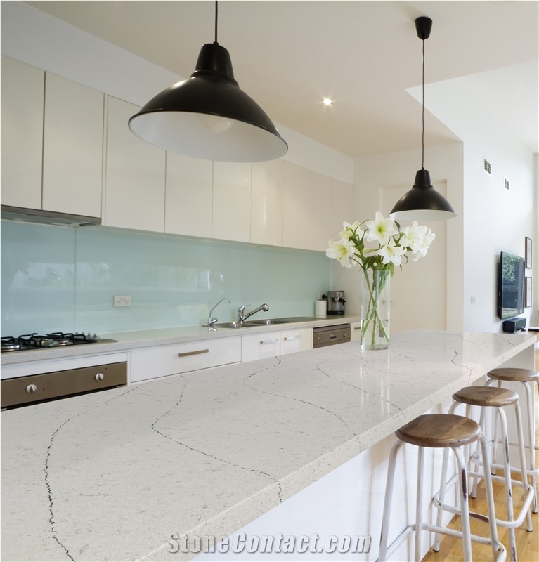 5501 Dreamy Quartz Stone Slabs