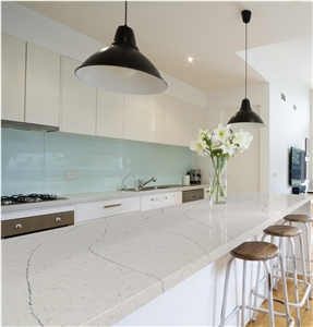 5501 Dreamy Quartz Stone Slabs