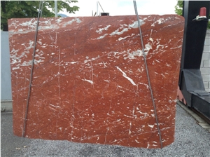 Rosso Francia Classico Marble Slabs