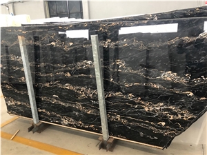 Nero Portoro Vena Fine Marble Slabs Nero Portoro Vena Fine Marble Slabs