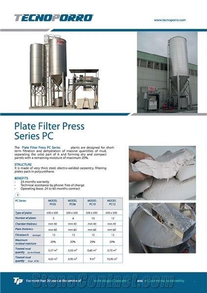 Filter Press - Water Filtration System