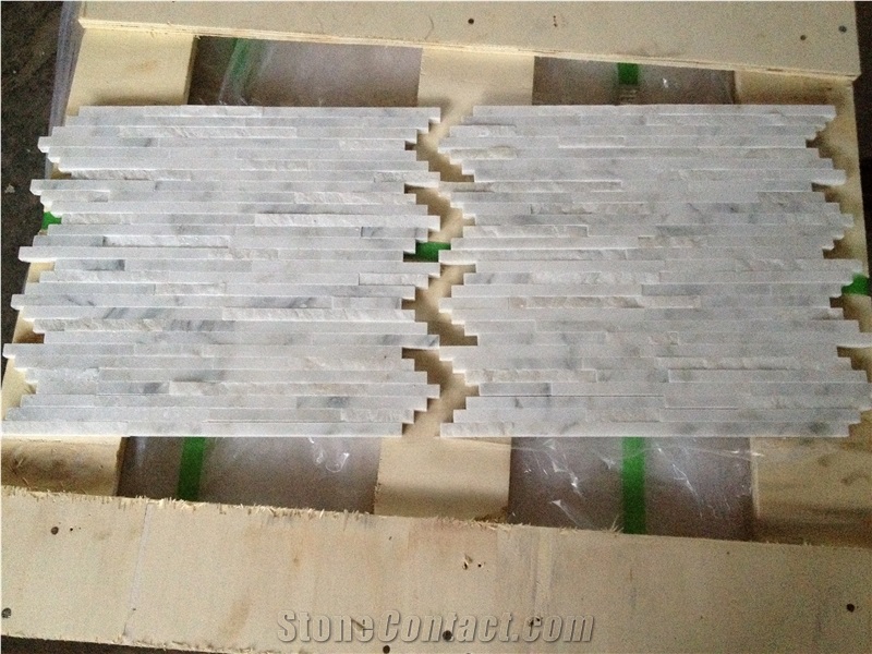 Eastern White Marble Mosaic Tiles Ceramic Polished