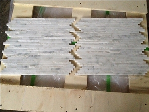 Eastern White Marble Mosaic Tiles Ceramic Polished