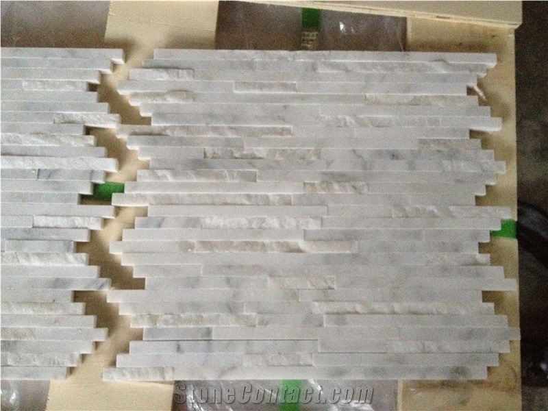 Eastern White Marble Mosaic Tiles Ceramic Polished