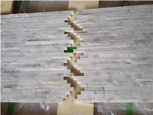 Eastern White Marble Mosaic Tiles Ceramic Polished
